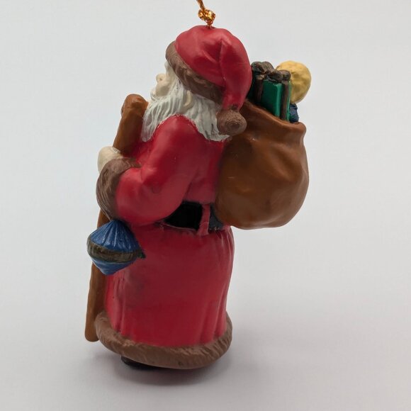 Matrix Christmas Traditions Santa Claus Collectible Vintage Ornament 1992 - Picture 3 of 9